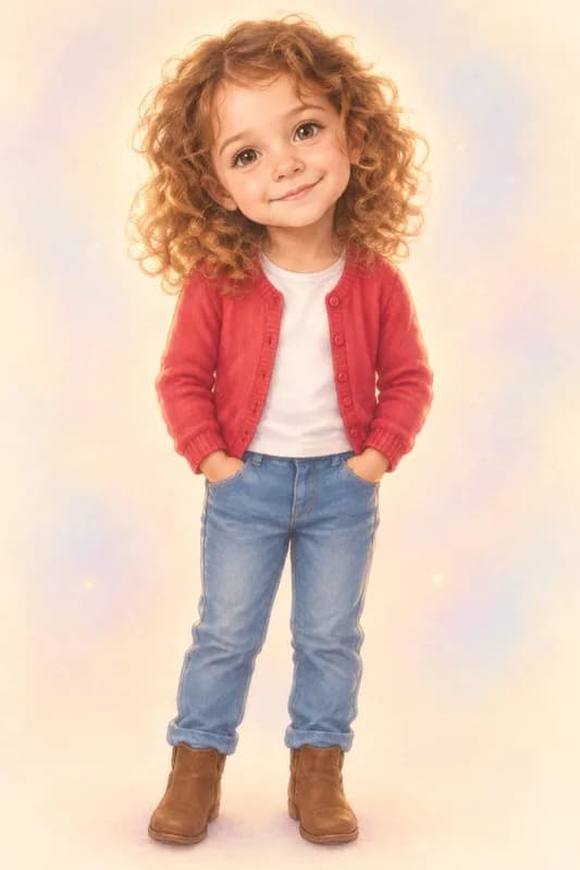Noa convertido en personaje ilustrado