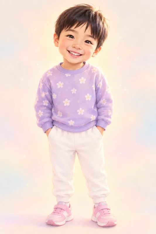 Marco convertido en personaje ilustrado
