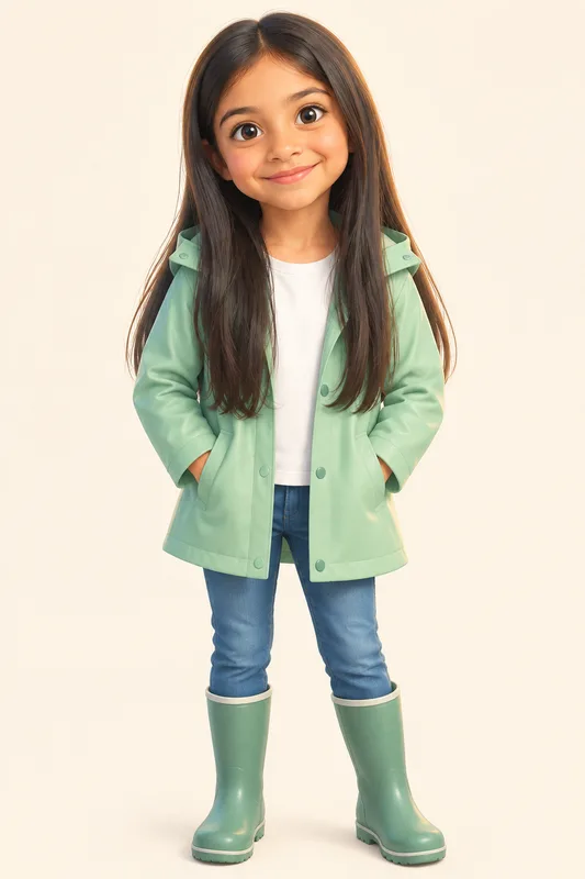 Aitana convertido en personaje ilustrado