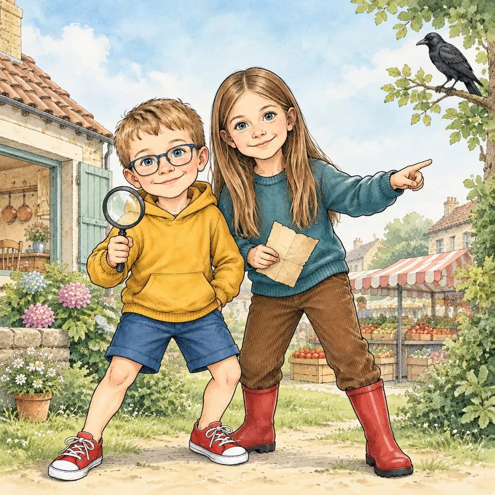 Portada de «El misterio del botón dorado»