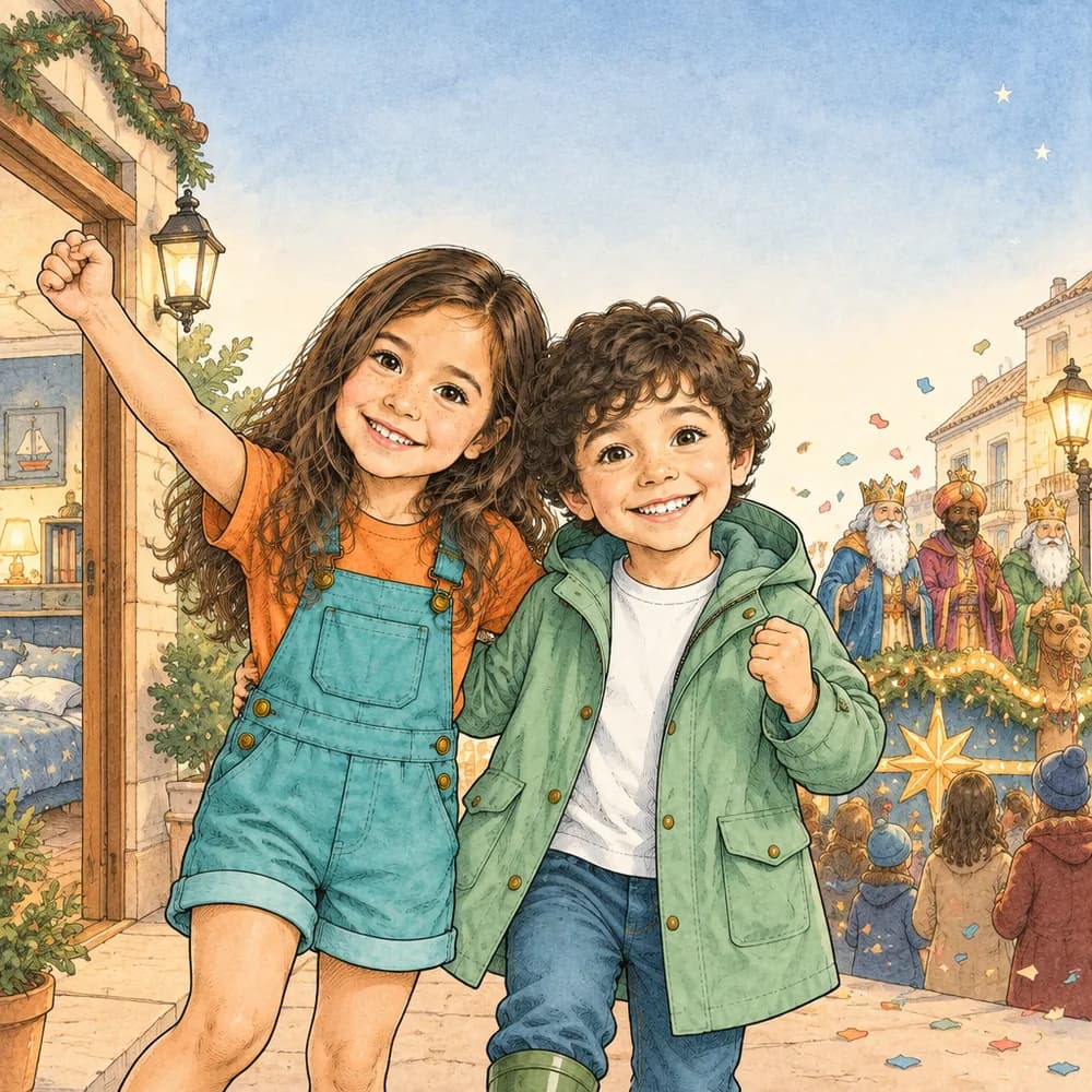 Portada de «La noche de los Reyes Magos»